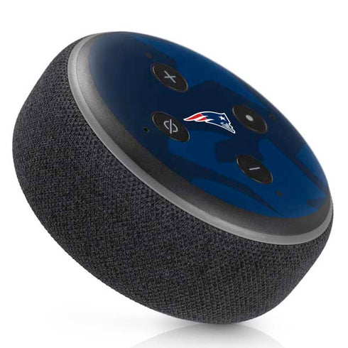 NFL New England Patriots Double Vision Amazon Echo Dot Skin