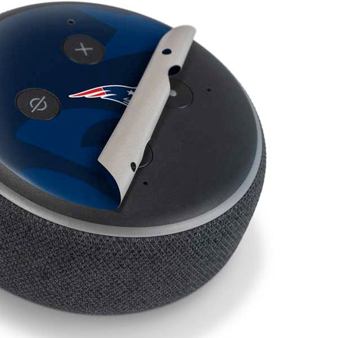 NFL New England Patriots Double Vision Amazon Echo Dot Skin