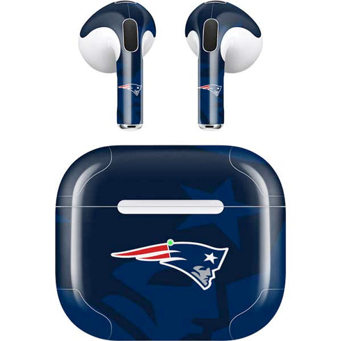 NFL New England Patriots Double Vision Apple AirPods (3rd Gen 2021) Skin