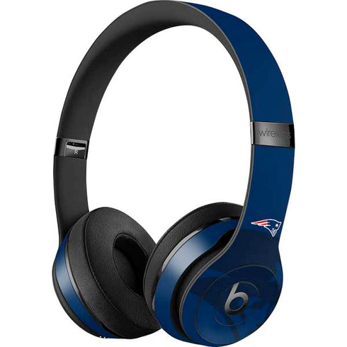 NFL New England Patriots Double Vision Beats Solo 3 Wireless Skin