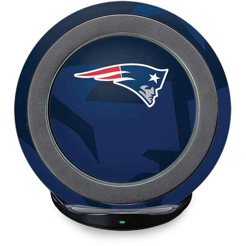 NFL New England Patriots Double Vision Fast Charge Wireless Charging Stand Skin