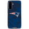 NFL New England Patriots Double Vision Galaxy A36 5G Clear Case