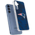 NFL New England Patriots Double Vision Galaxy A55 5G Clear Case