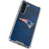 NFL New England Patriots Double Vision Galaxy S24 FE Clear Case