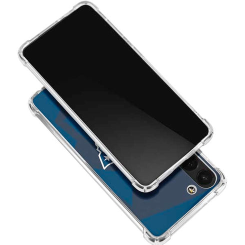 NFL New England Patriots Double Vision Galaxy S24 FE Clear Case