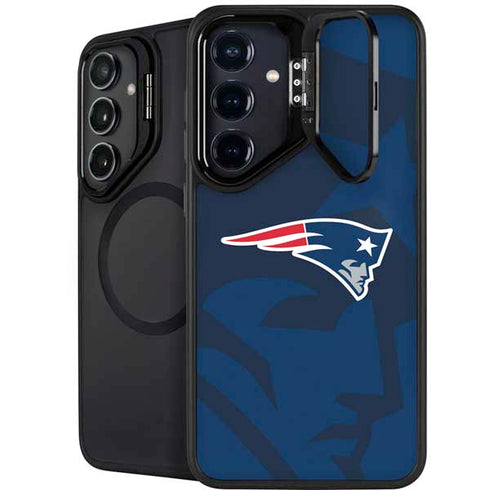 NFL New England Patriots Double Vision Galaxy S25 Plus Kickstand Case