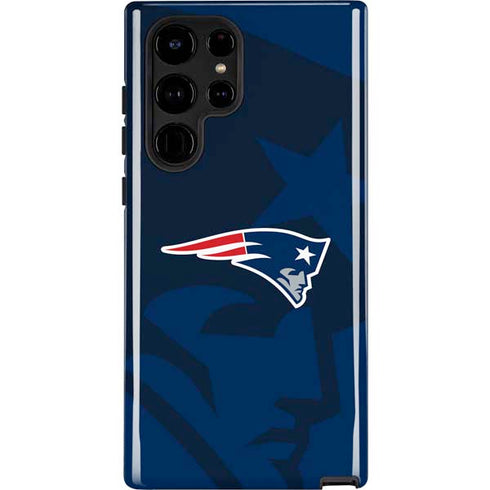 NFL New England Patriots Double Vision Galaxy S25 Ultra Impact Case