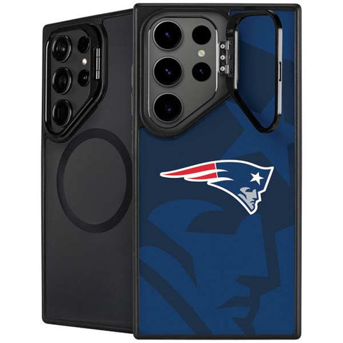 NFL New England Patriots Double Vision Galaxy S25 Ultra Kickstand Case