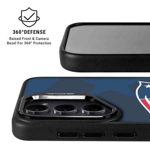 NFL New England Patriots Double Vision Galaxy S25 Ultra Kickstand Case