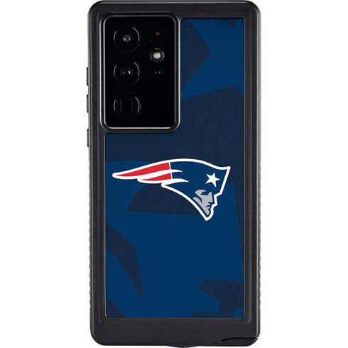 NFL New England Patriots Double Vision Galaxy S24 Ultra Waterproof Case