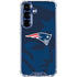 NFL New England Patriots Double Vision Galaxy S25 Plus Clear Case