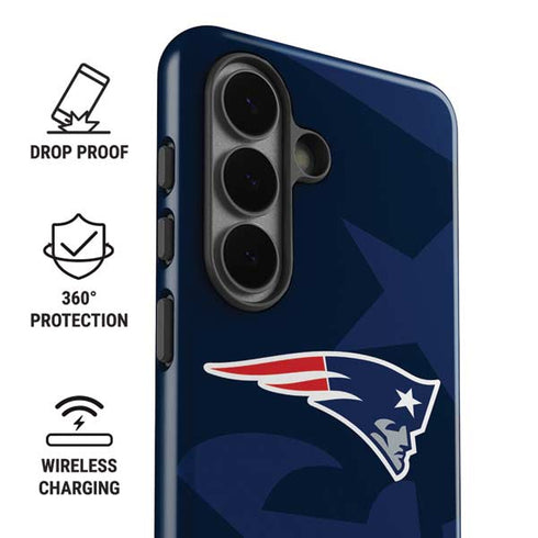 NFL New England Patriots Double Vision Galaxy S26 Plus Impact Case