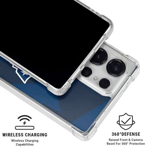 NFL New England Patriots Double Vision Galaxy S26 Ultra Clear Case
