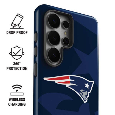 NFL New England Patriots Double Vision Galaxy S26 Ultra Impact Case