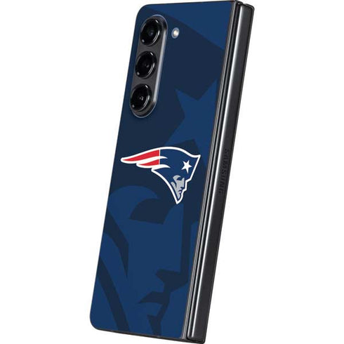 NFL New England Patriots Double Vision Galaxy Z Fold5 5G Skin