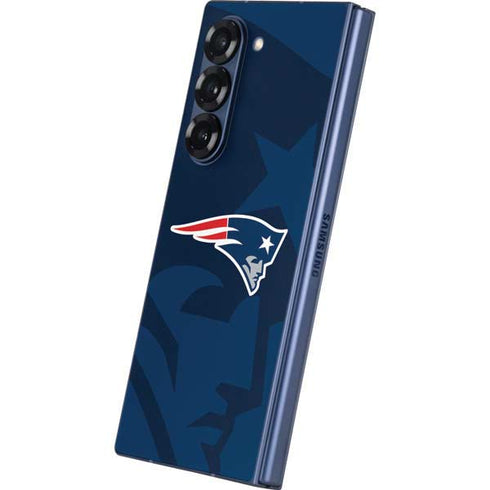 NFL New England Patriots Double Vision Galaxy Z Fold6 Skin