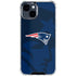 NFL New England Patriots Double Vision iPhone 15 Clear Case