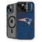 NFL New England Patriots Double Vision iPhone 15 Plus Kickstand Case