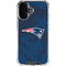 NFL New England Patriots Double Vision iPhone 16 Plus Clear Case