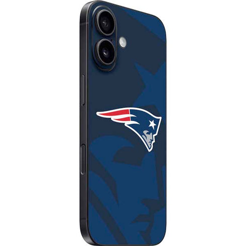 NFL New England Patriots Double Vision iPhone 16 Plus Skin