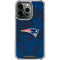 NFL New England Patriots Double Vision iPhone 16 Pro Clear Case