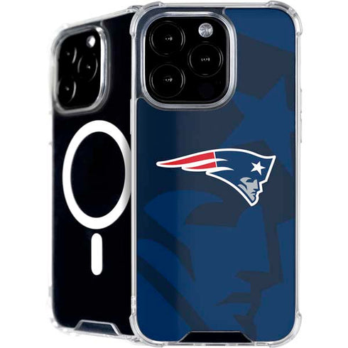 NFL New England Patriots Double Vision iPhone 16 Pro MagSafe Case