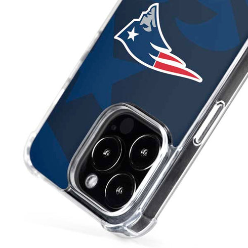 NFL New England Patriots Double Vision iPhone 16 Pro MagSafe Case