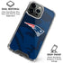 NFL New England Patriots Double Vision iPhone 16 Pro Max Clear Case