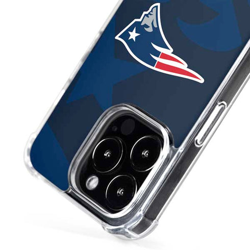 NFL New England Patriots Double Vision iPhone 16 Pro Max MagSafe Case