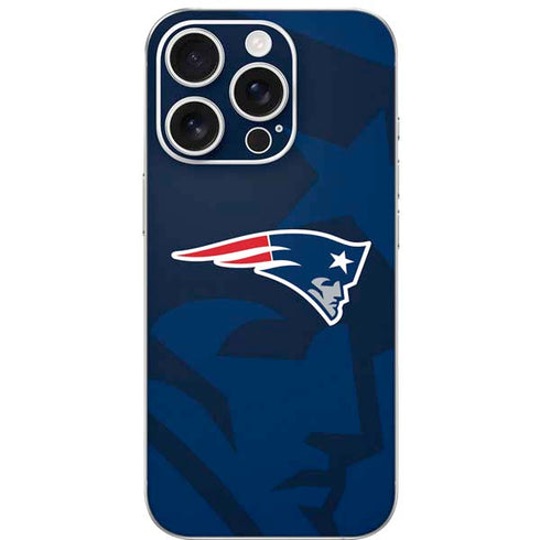 NFL New England Patriots Double Vision iPhone 16 Pro Skin