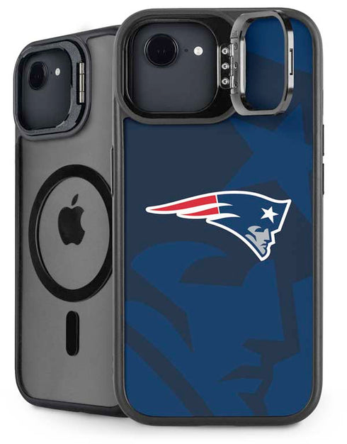 NFL New England Patriots Double Vision iPhone 16e Kickstand Case