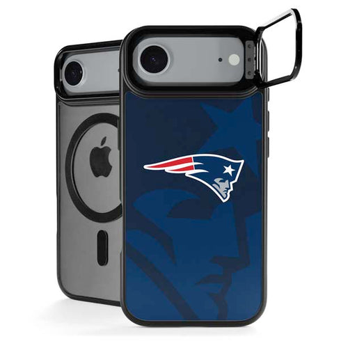 NFL New England Patriots Double Vision iPhone 17 Air Kickstand Case