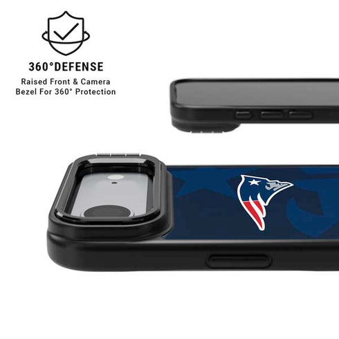 NFL New England Patriots Double Vision iPhone 17 Air Kickstand Case