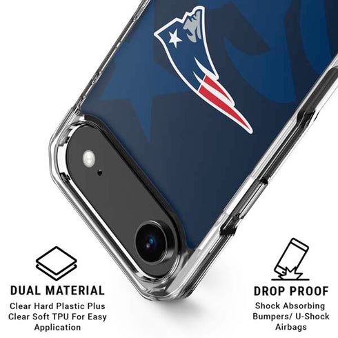 NFL New England Patriots Double Vision iPhone 17 Air MagSafe Case