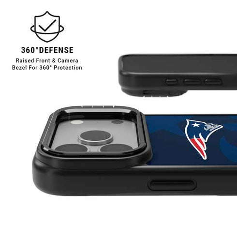 NFL New England Patriots Double Vision iPhone 17 Pro Kickstand Case