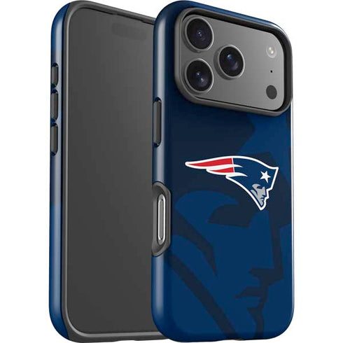 NFL New England Patriots Double Vision iPhone 17 Pro Max Impact Case