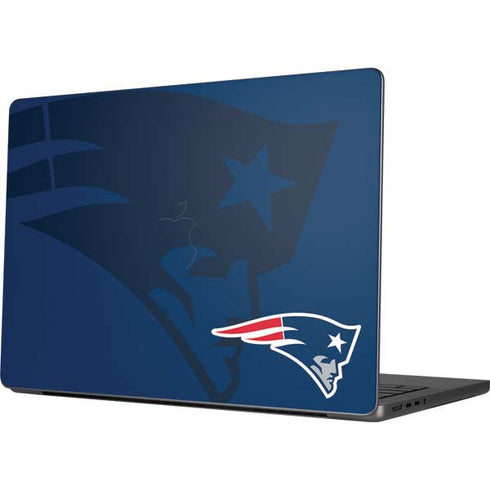 NFL New England Patriots Double Vision Apple MacBook Pro 14-inch Skin