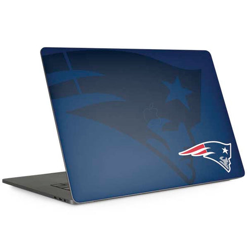 NFL New England Patriots Double Vision MacBook Skins