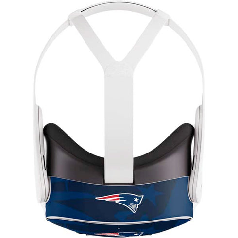 NFL New England Patriots Double Vision Meta Quest 3S Skin