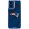 NFL New England Patriots Double Vision Moto G 5G (2024) Clear Case