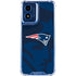 NFL New England Patriots Double Vision Moto G 5G (2024) Clear Case