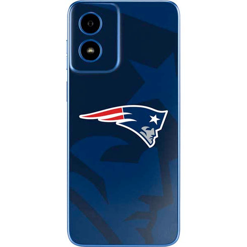 NFL New England Patriots Double Vision Moto G Play 4G (2024) Skin