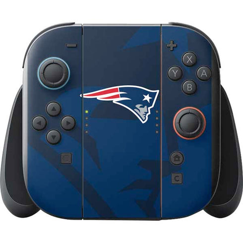 NFL New England Patriots Double Vision Nintendo Switch 2 (2025) with Joy-Con Skin