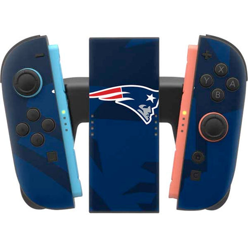 NFL New England Patriots Double Vision Nintendo Switch 2 (2025) Joy-Con Controller Skin