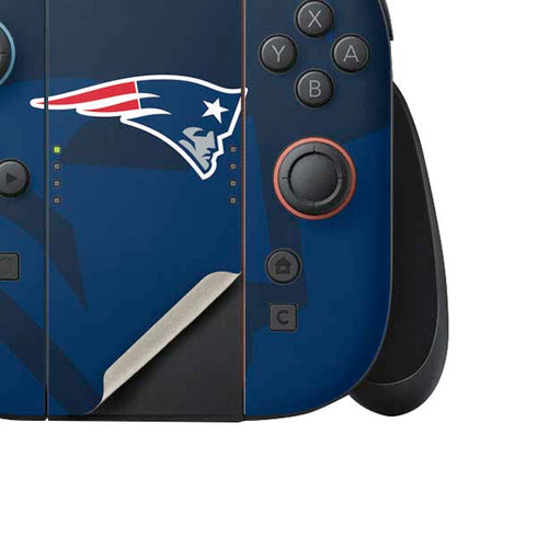 NFL New England Patriots Double Vision Nintendo Switch 2 (2025) Joy-Con Controller Skin