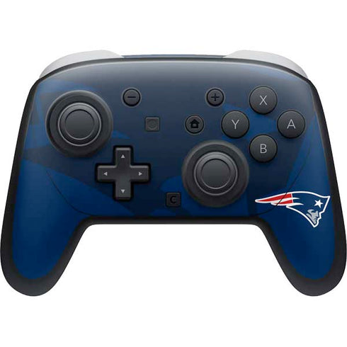 NFL New England Patriots Double Vision Nintendo Switch 2 (2025) Pro Controller Skin