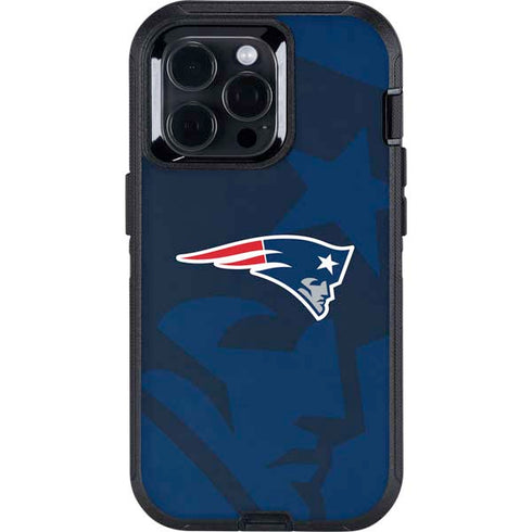 NFL New England Patriots Double Vision Otterbox Defender iPhone Skin