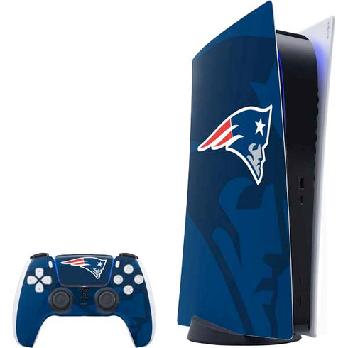 NFL New England Patriots Double Vision PlayStation PS5 Skins