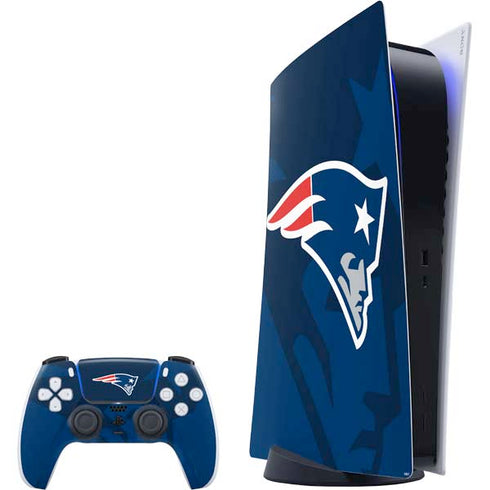 NFL New England Patriots Double Vision PlayStation PS5 Skins