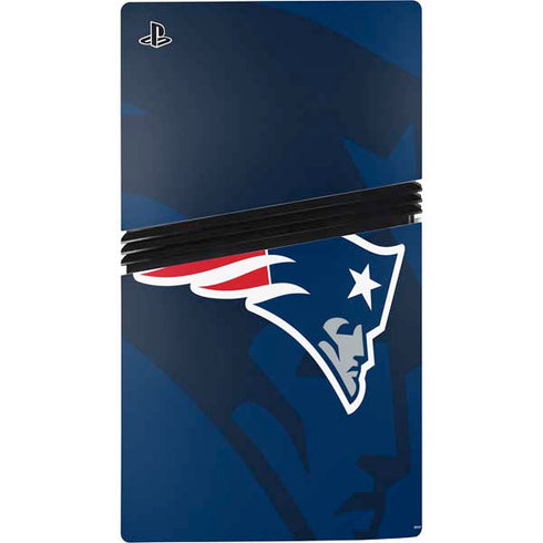 NFL New England Patriots Double Vision PS5 Pro Disk Bundle Skin